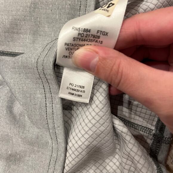 Patagonia Men's Capilene Baselayer Gray Sz M Polartec Outdoor Hiking Gorpcore - Picture 7 of 8